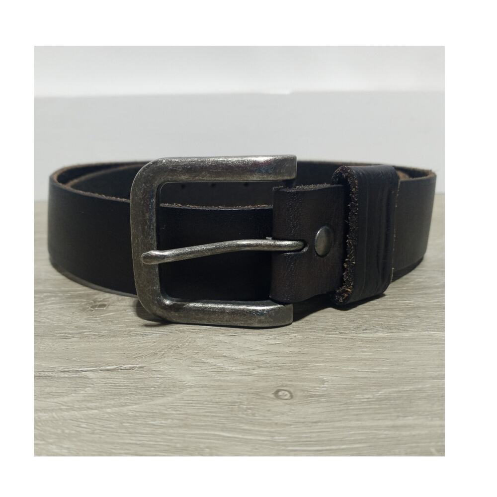 Aeropostale Men's Genuine Leather Brown Belt Size Large
